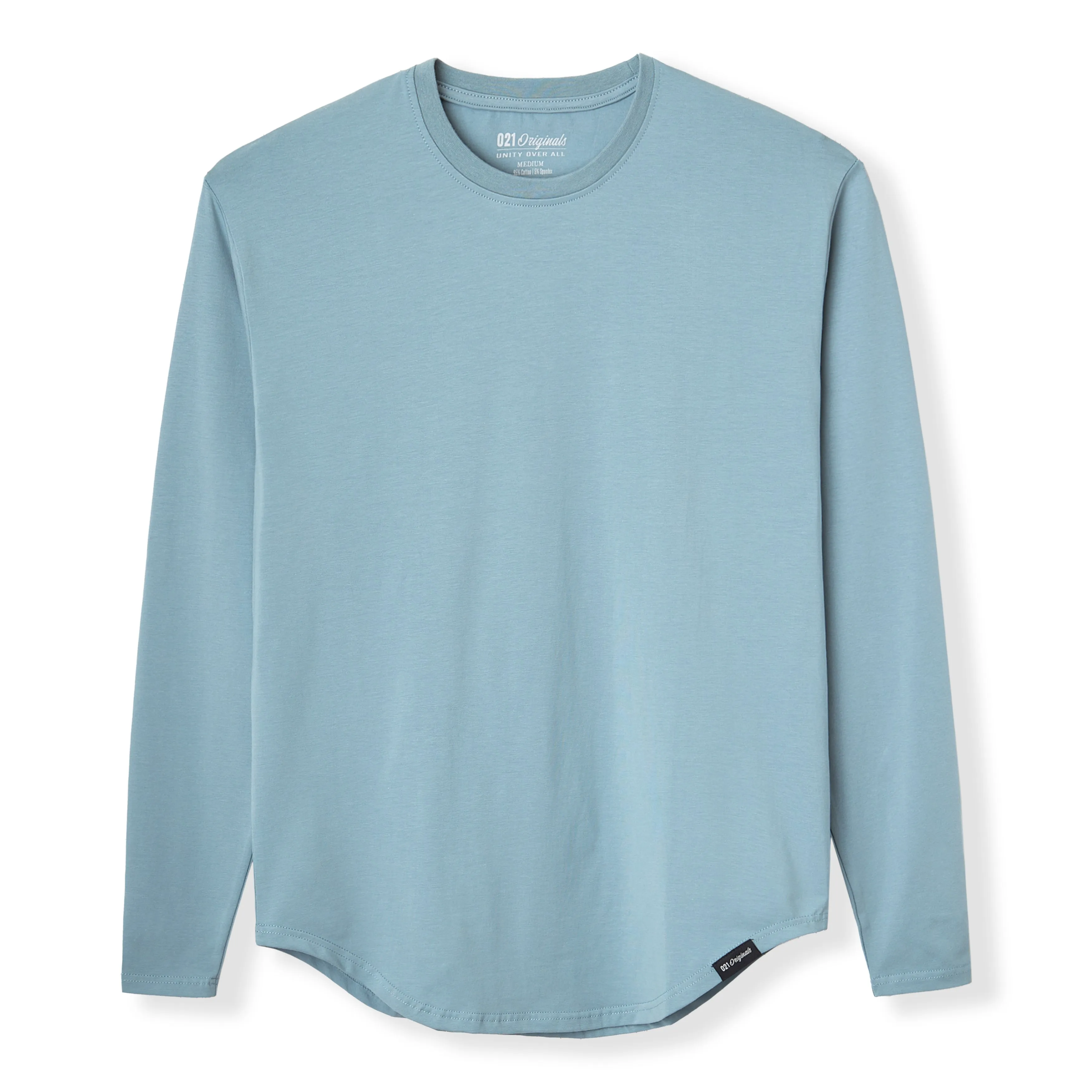 021 ESSENTIAL DROP-CUT LONG SLEEVE - STORM BLUE