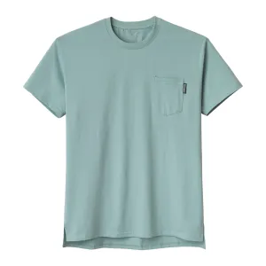 021 ESSENTIAL POCKET T-SHIRT - SEA FOAM