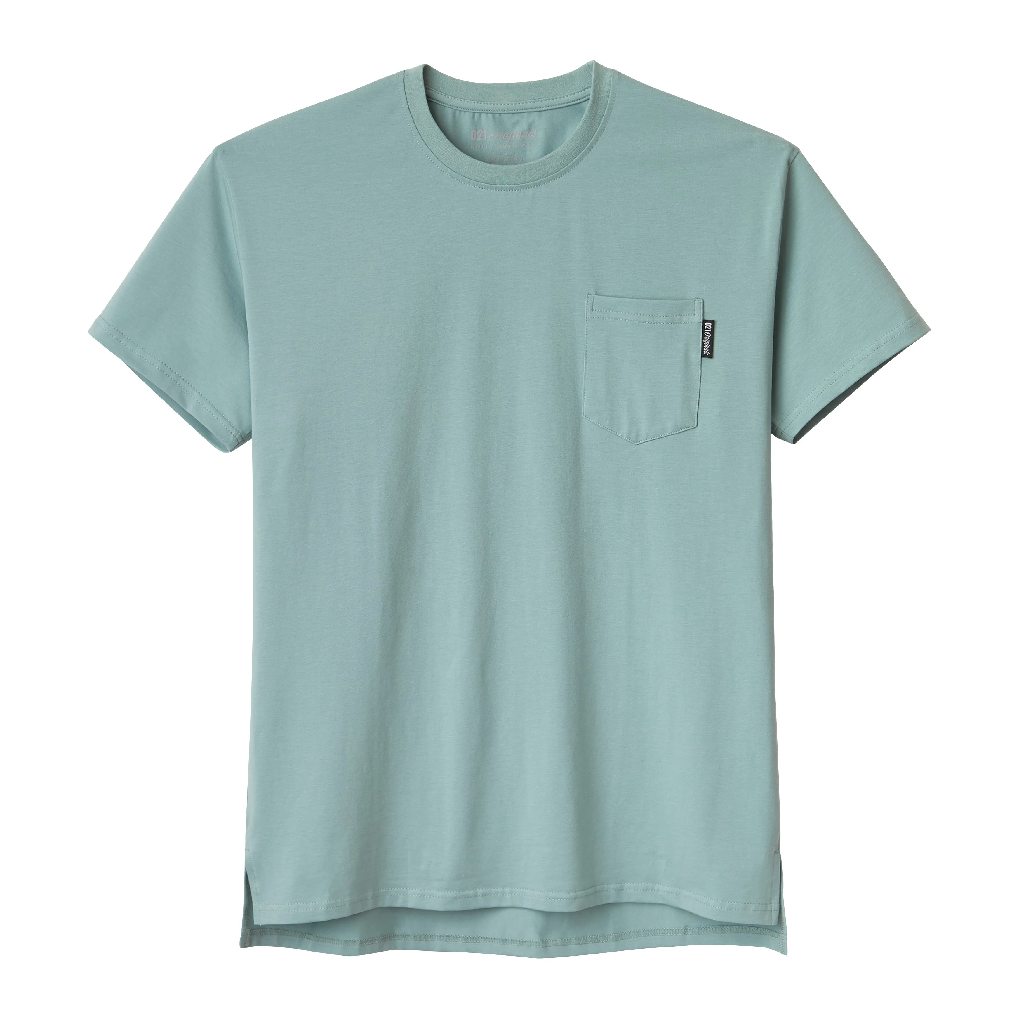 021 ESSENTIAL POCKET T-SHIRT - SEA FOAM