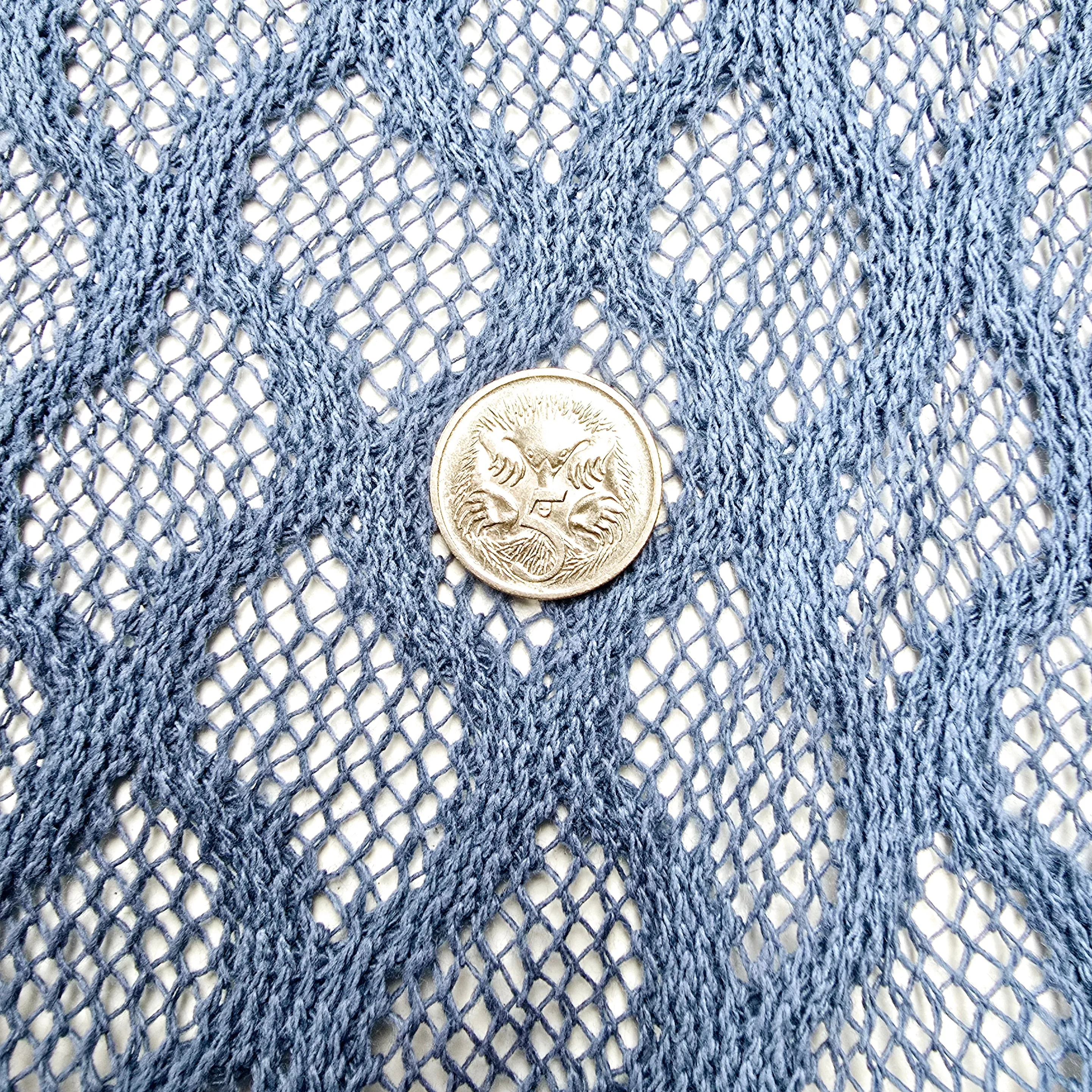 100% cotton knit denim color -1/2mtr