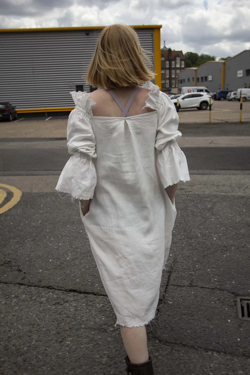 100% Linen 'Rosalind 83' Dress