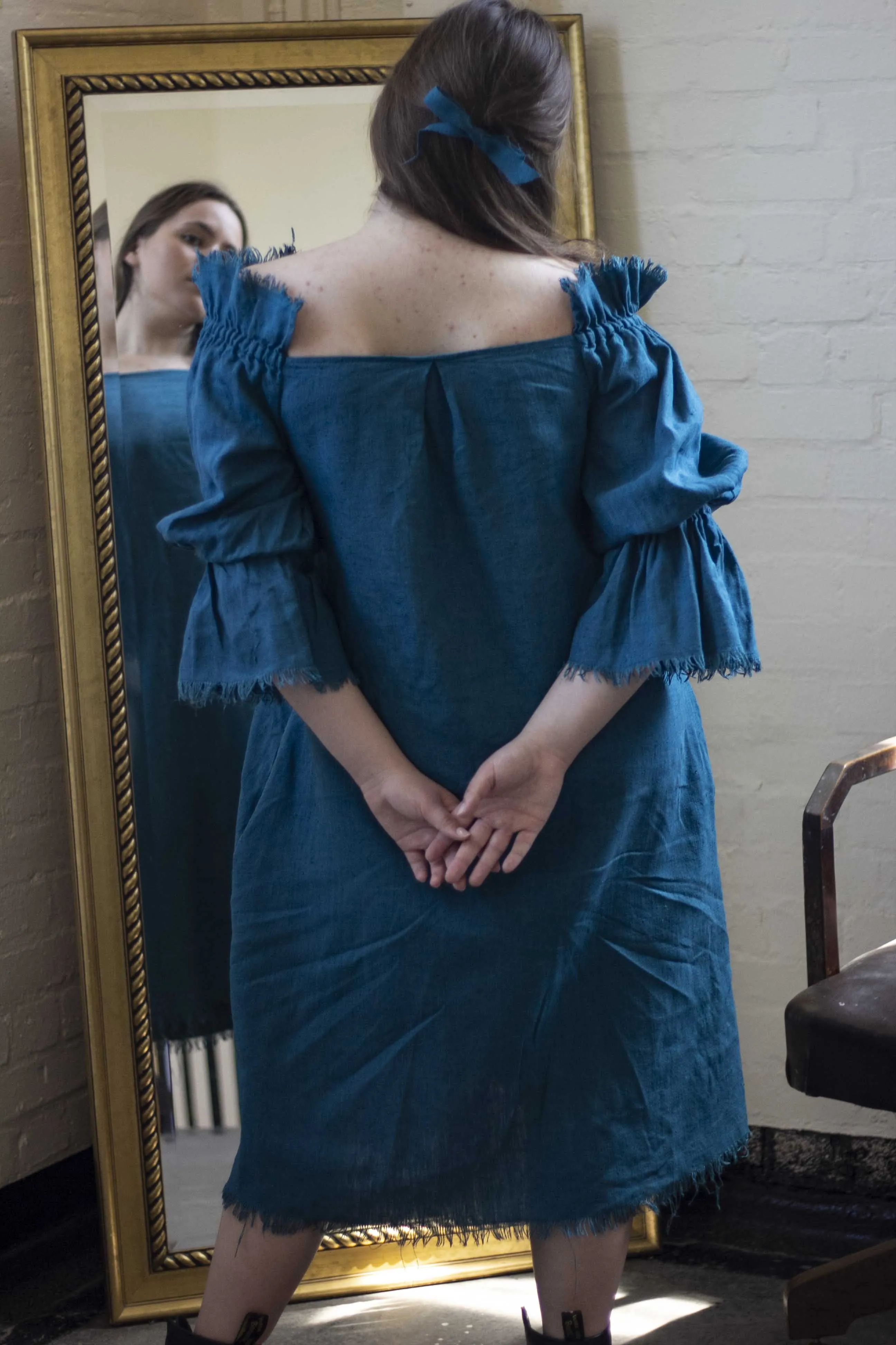 100% Linen 'Rosalind 83' Dress