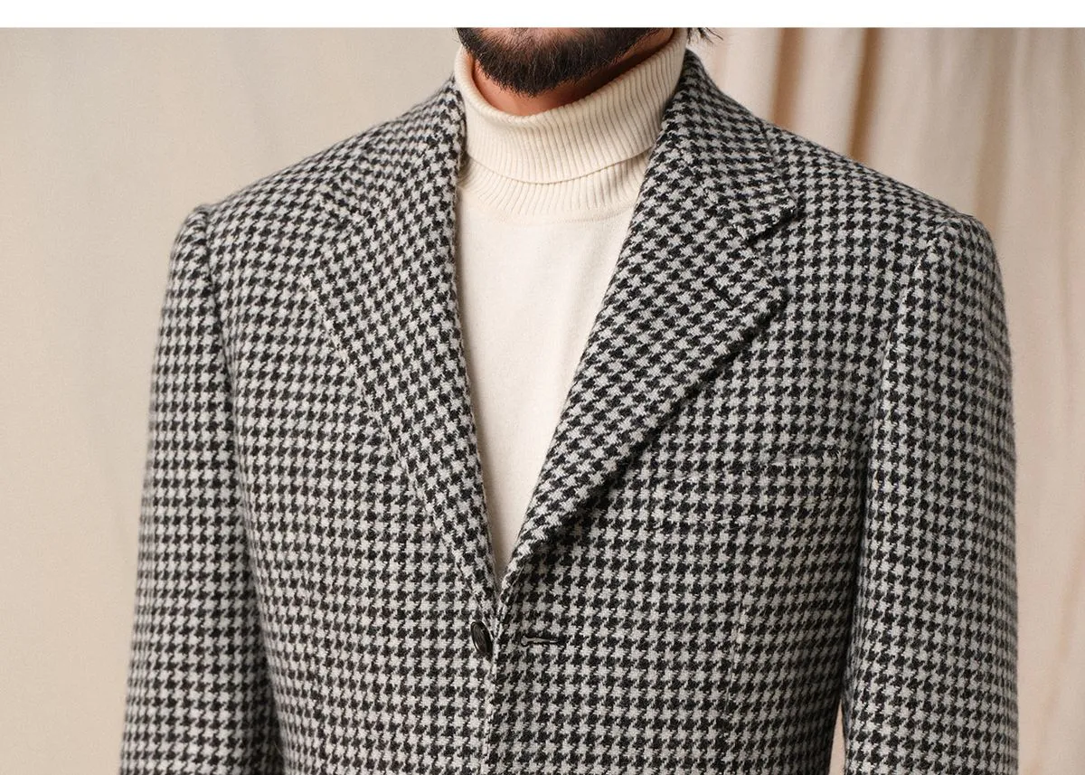 1930s Wool Houndstooth Blazer