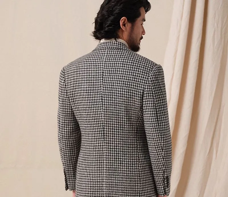 1930s Wool Houndstooth Blazer