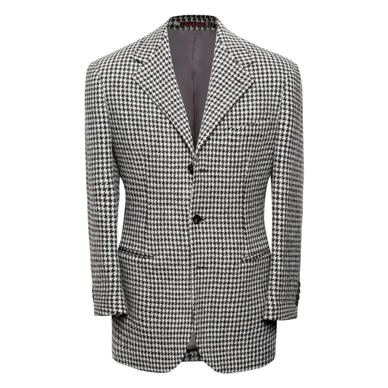 1930s Wool Houndstooth Blazer