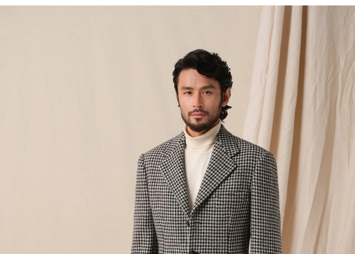 1930s Wool Houndstooth Blazer