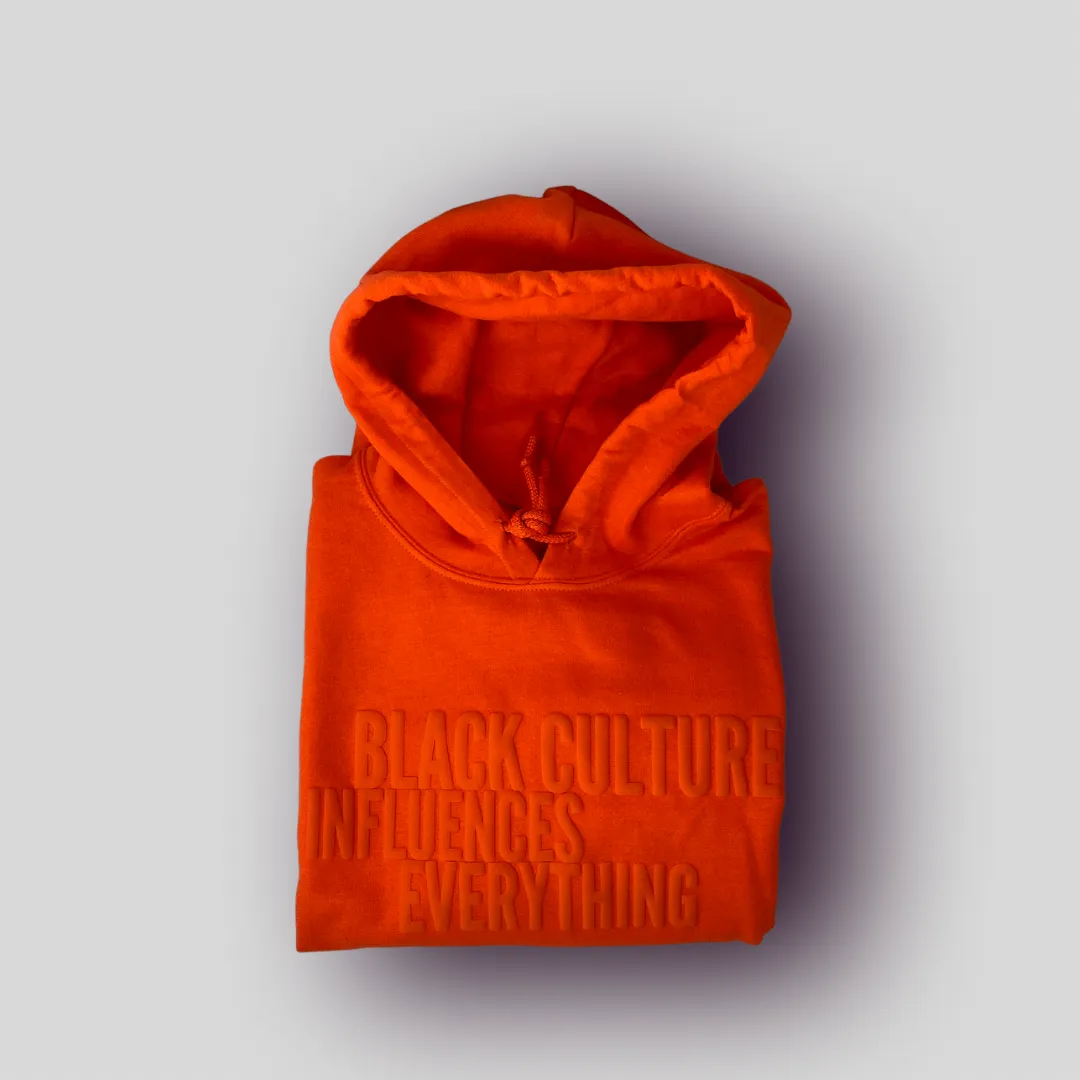 3D Puff Black Culture Influences Everything Hoodie