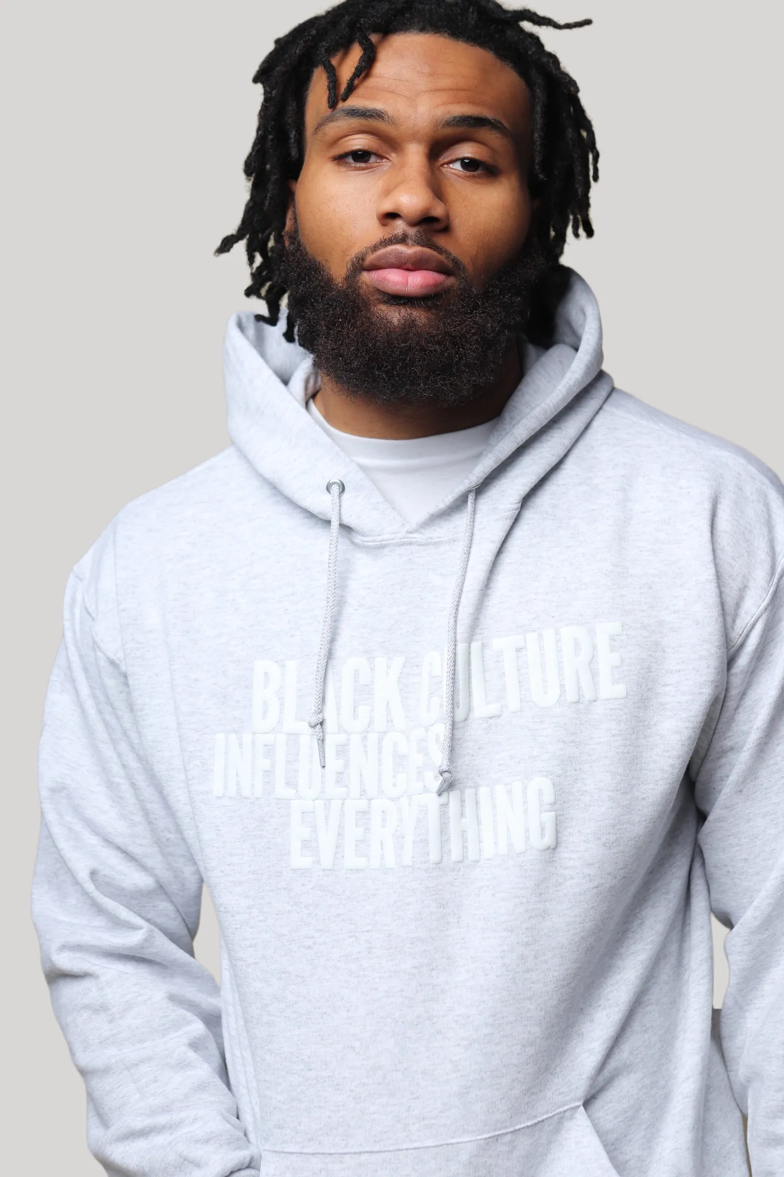 3D Puff Black Culture Influences Everything Hoodie