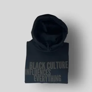 3D Puff Black Culture Influences Everything Hoodie