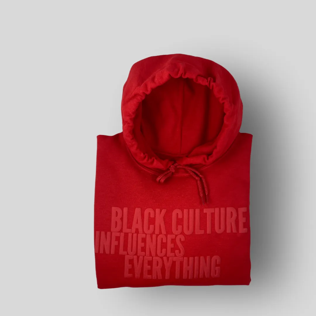 3D Puff Black Culture Influences Everything Hoodie