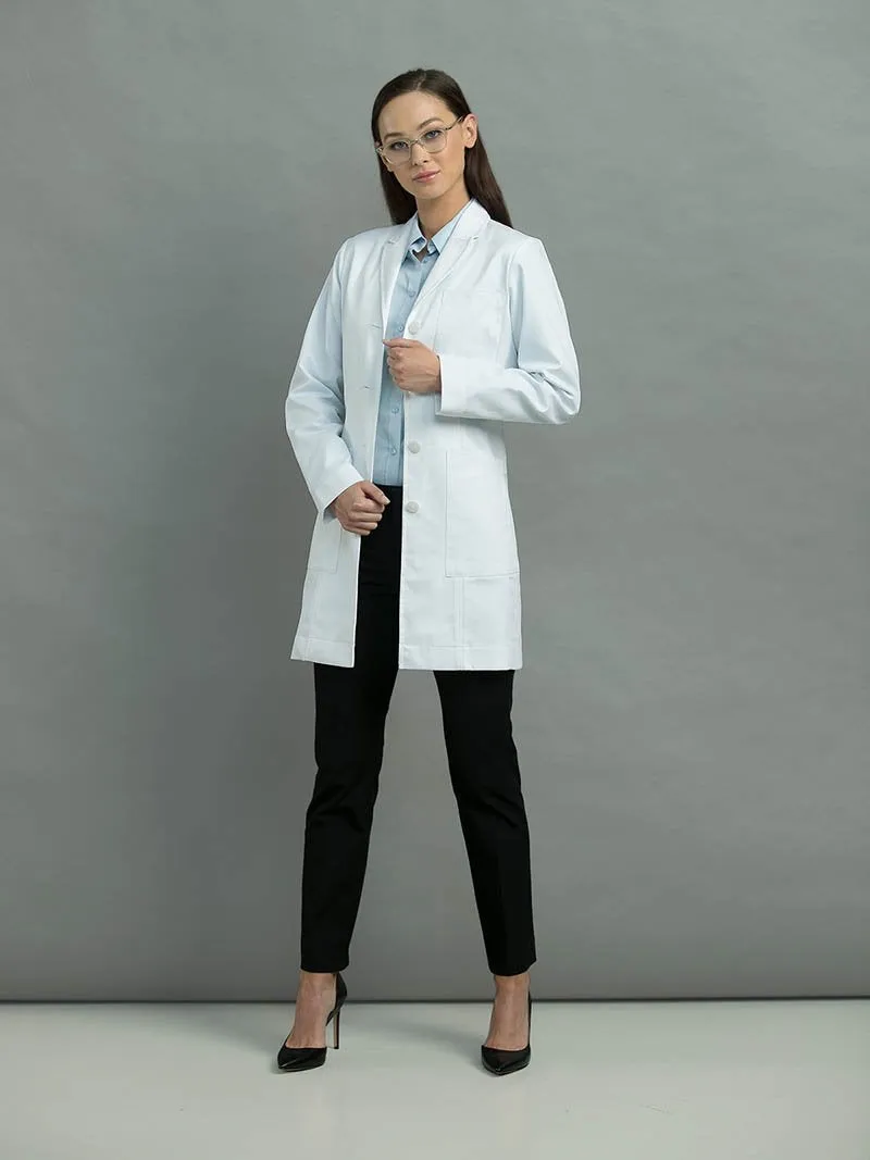 9632 TAILORED LONG LENGTH LAB COAT