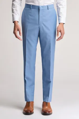 Airforce Blue Sharkskin Trouser Blue