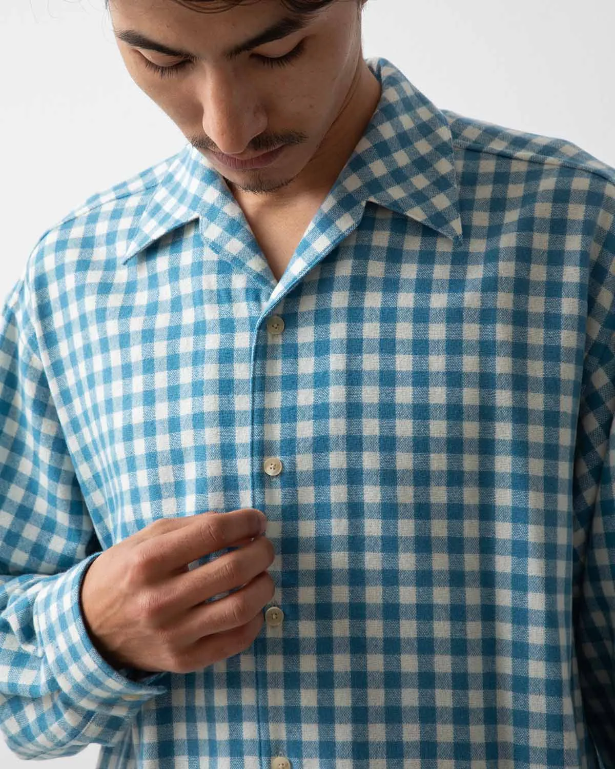AIRY SMOOTH CASHMERE SHIRT BLOUSON