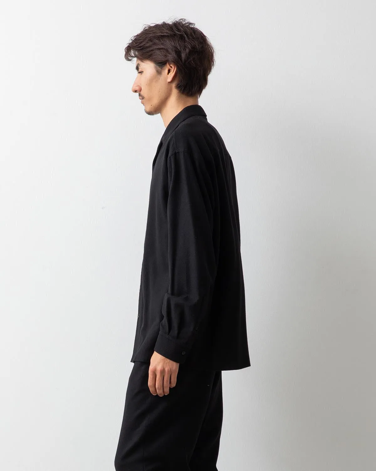 AIRY SMOOTH CASHMERE SHIRT BLOUSON