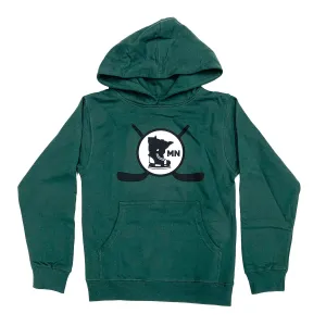 ALPINE GREEN - YOUTH HOODIE