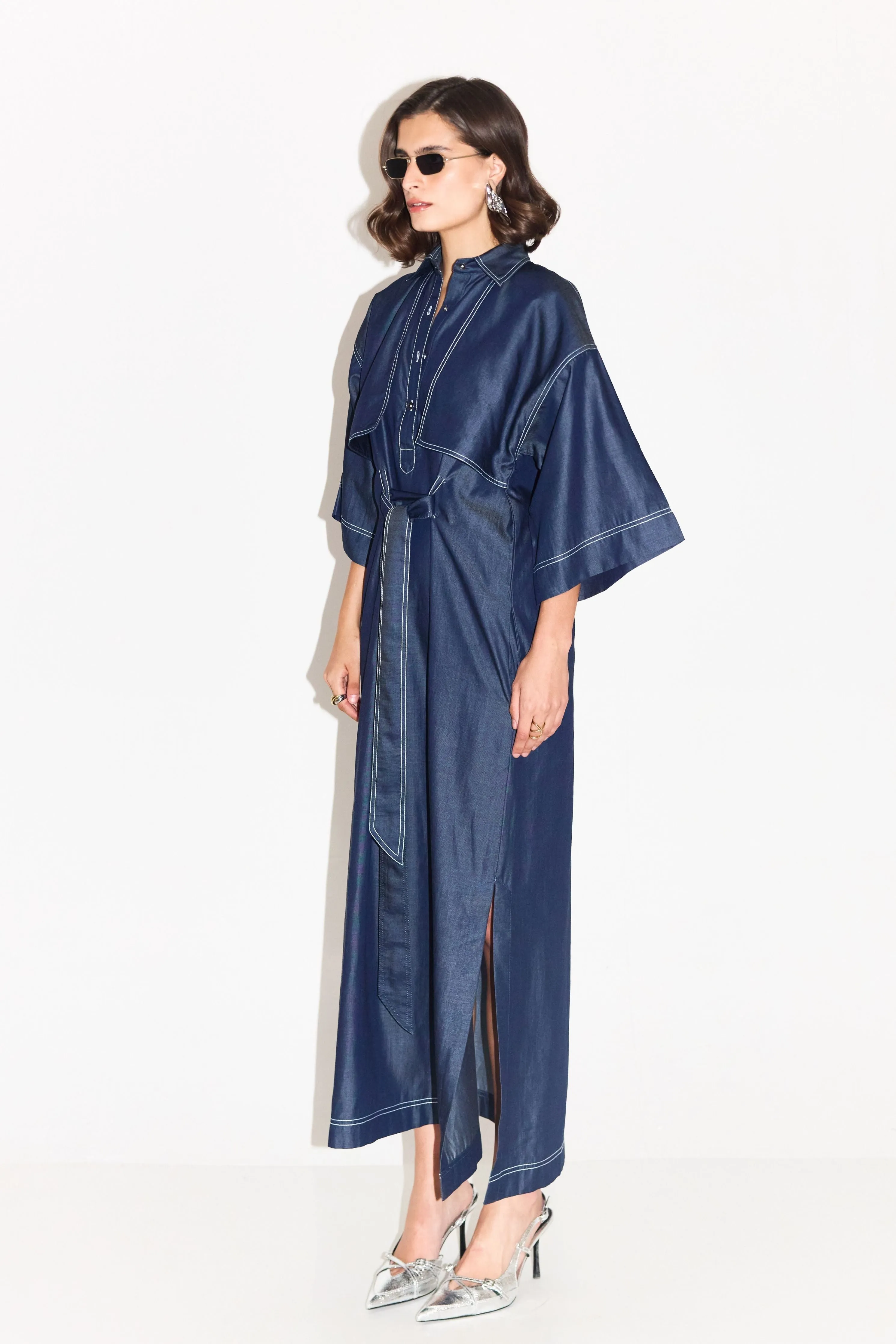 Amora Boxy Trench Dress