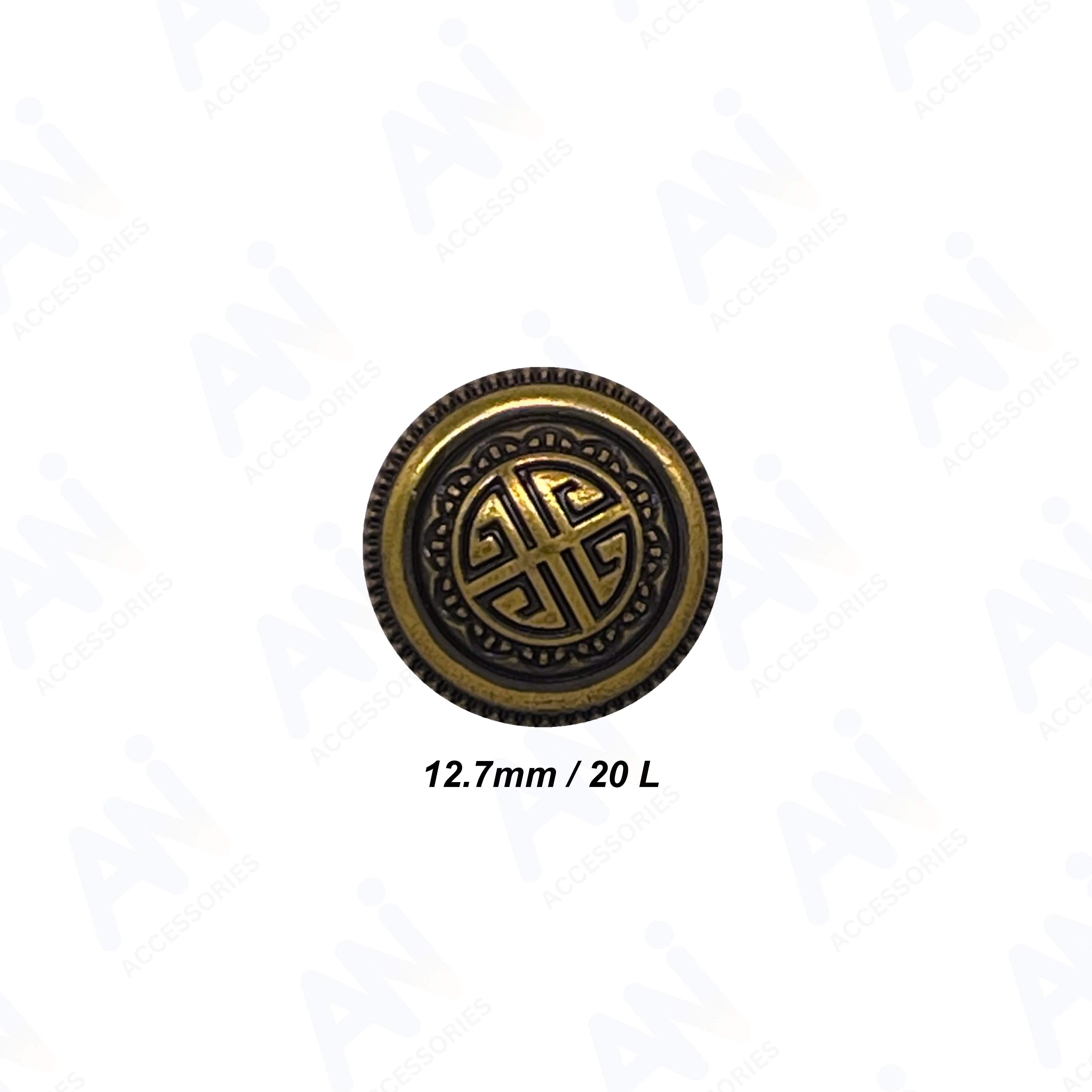 Antique Metal Buttons for DIY Projects