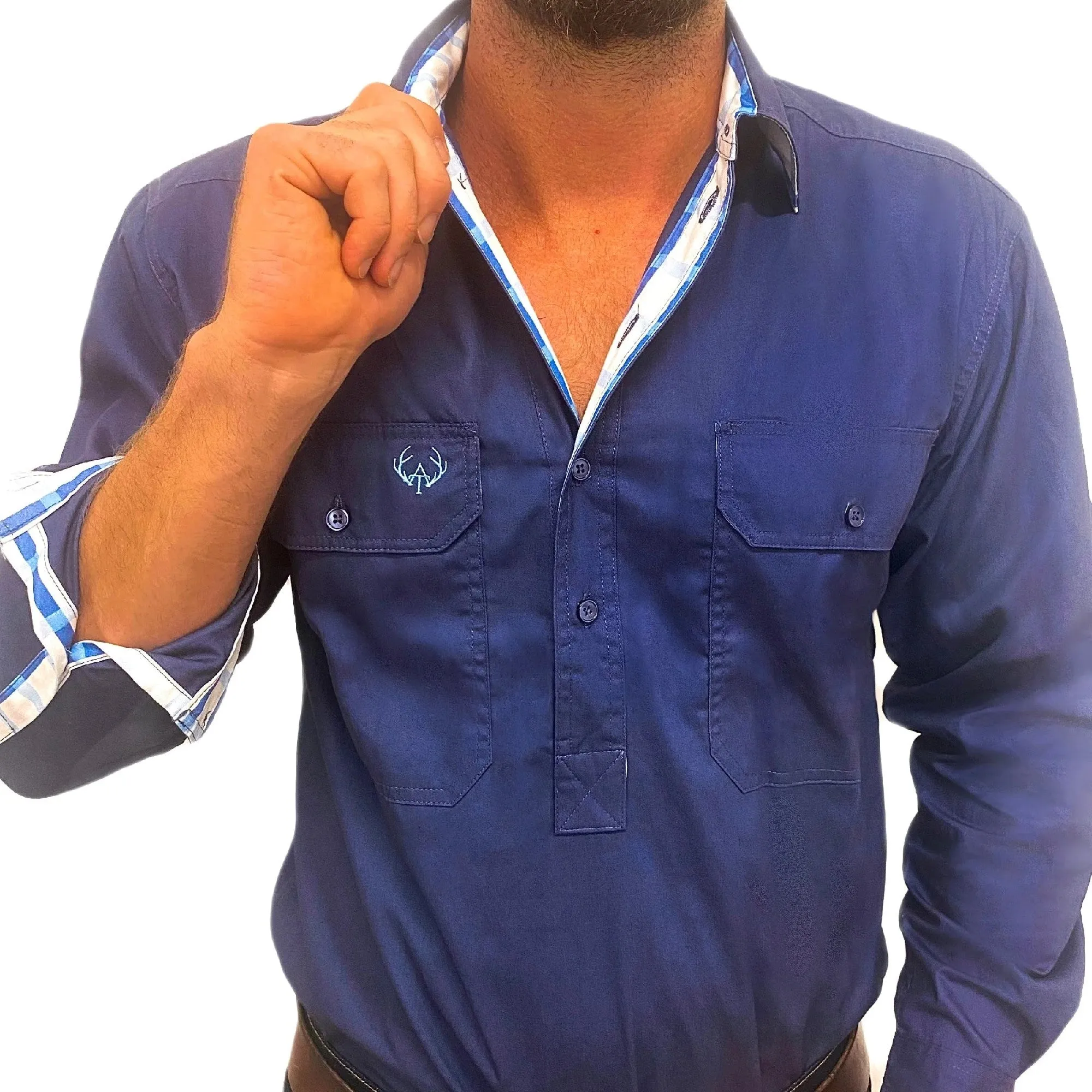 Antola Brady Half Button Shirt