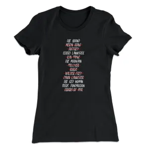 Arya's Kill List Women's T-Shirt