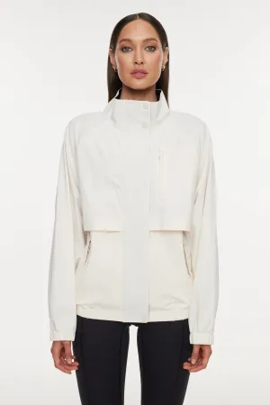 Bandier | Soleil Sport Lightweight Jacket | Gardenia