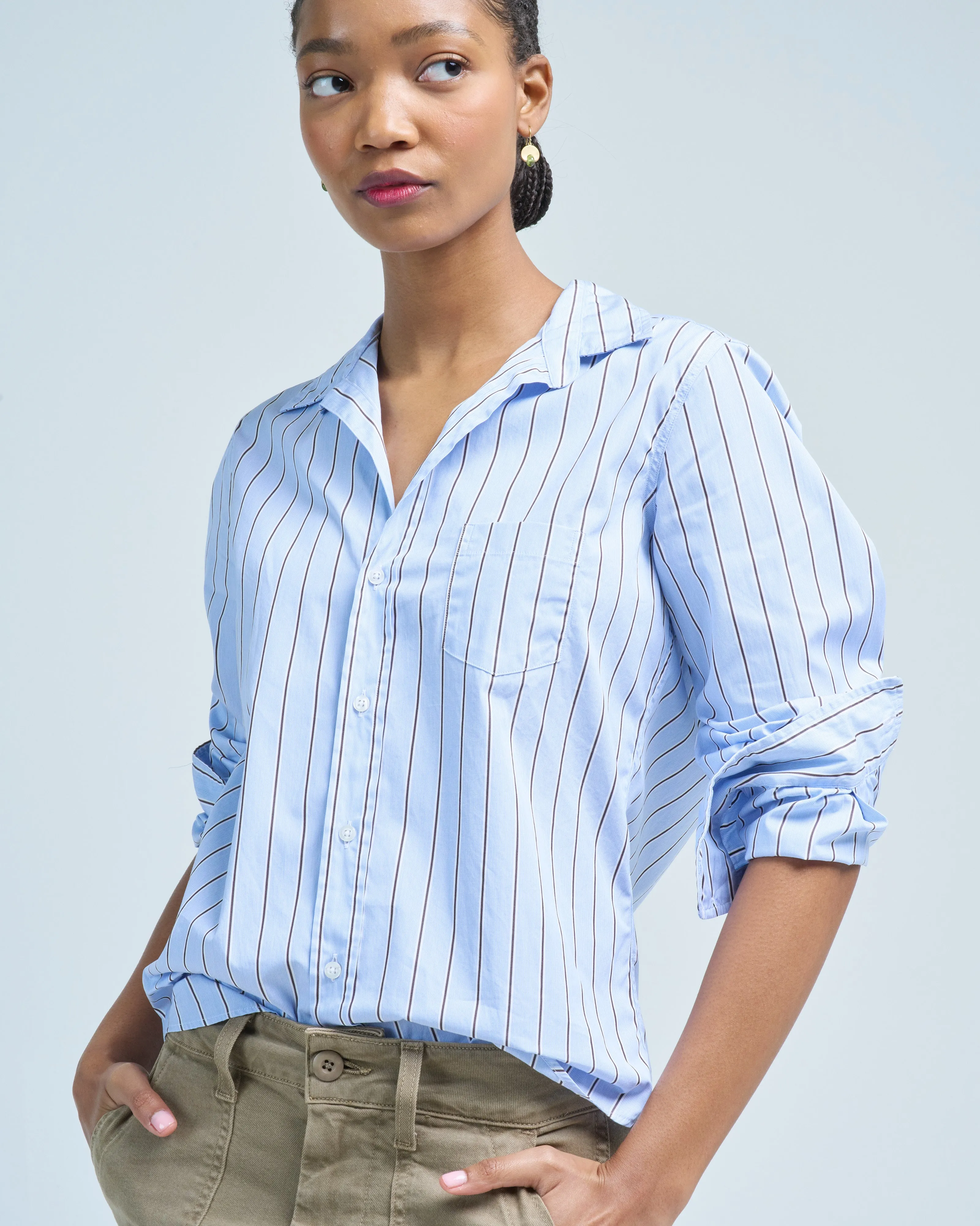 barry tailored button up shirt