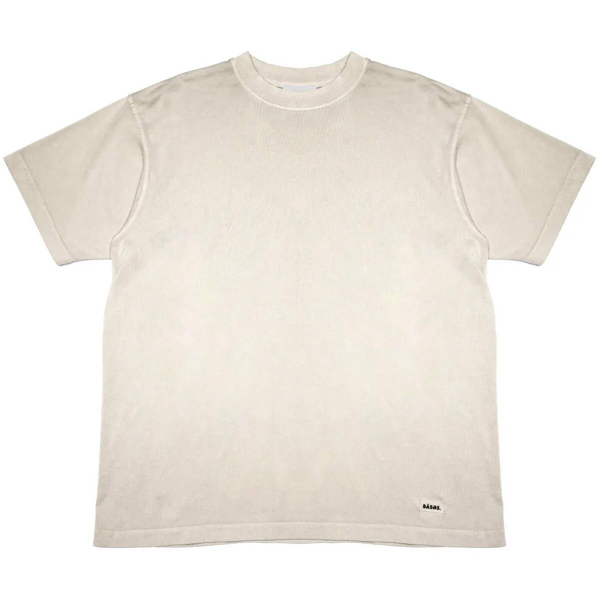 BASES - Vintage Dyed Tee - OFF White