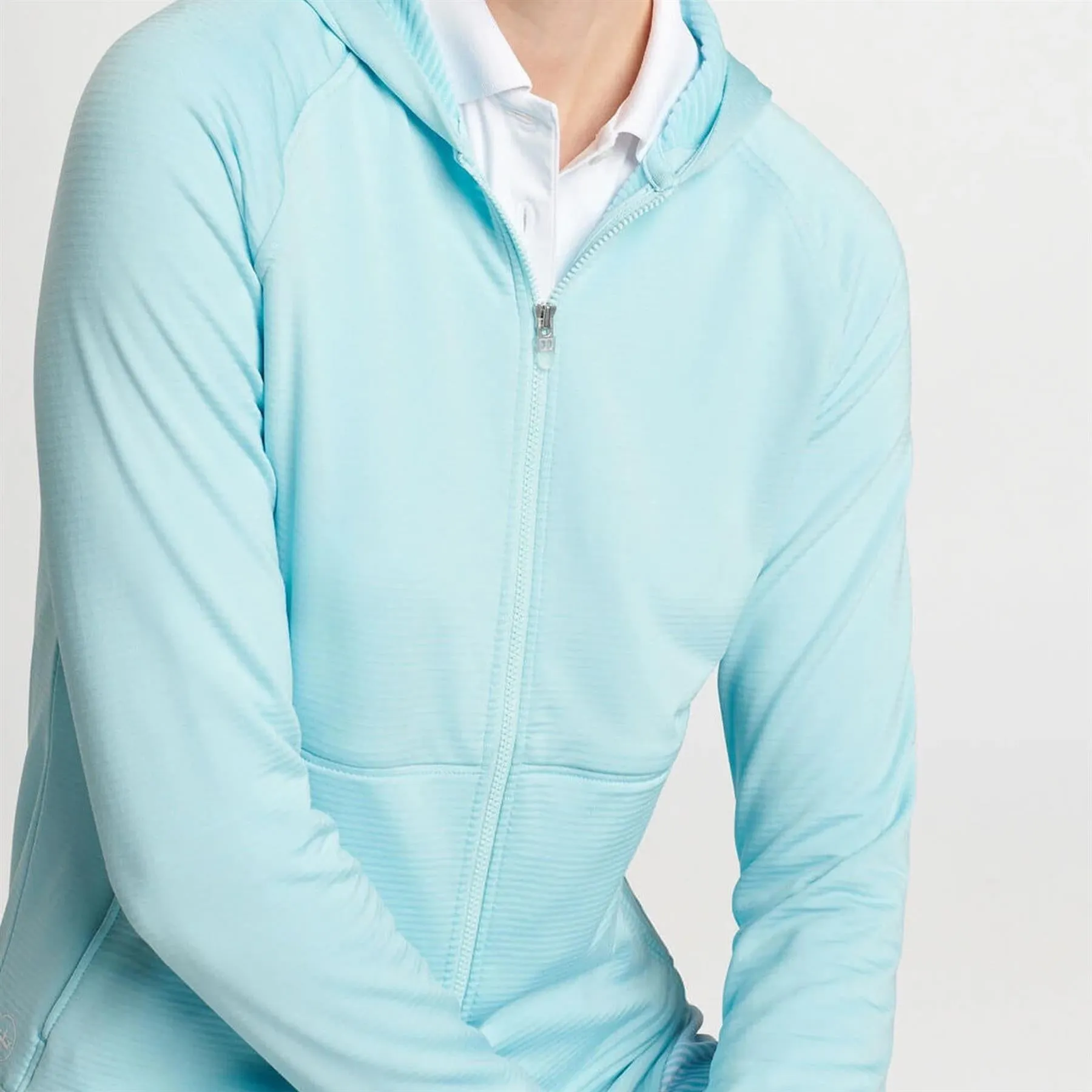 Beaumont Full Zip Hoodie Blue Spruce