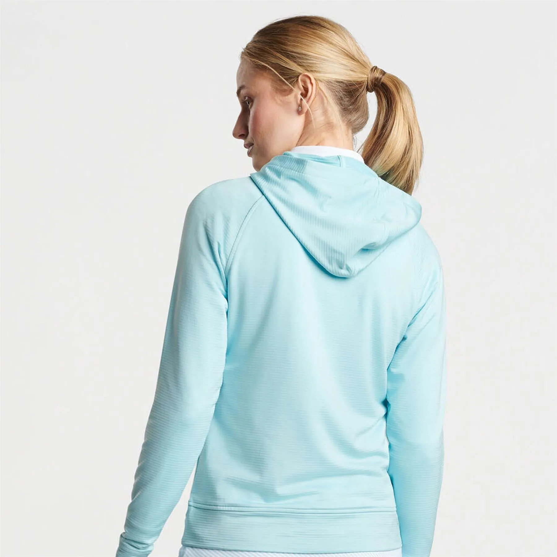 Beaumont Full Zip Hoodie Blue Spruce