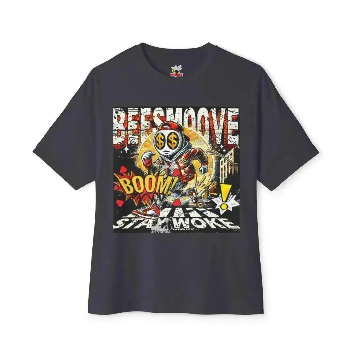 Beesmoove stay woke Oversized Boxy Tee