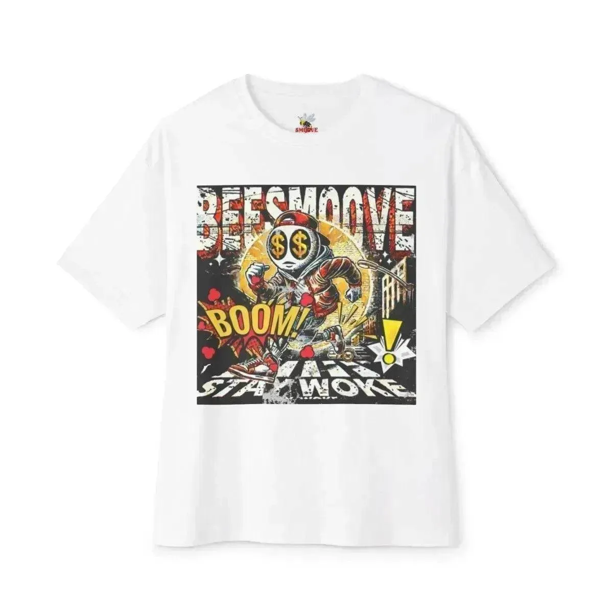 Beesmoove stay woke Oversized Boxy Tee