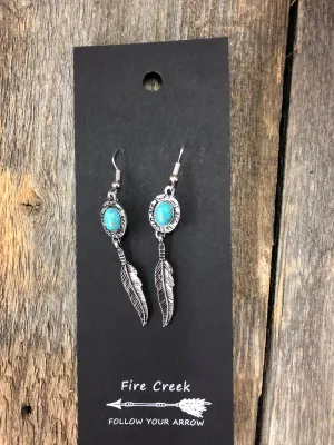 BGFCEARRINGS--WBZ210 Fire Creek Earrings