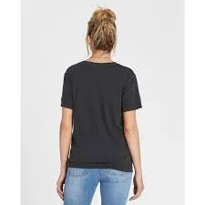 Billabong Women's Feeling Salty Tee | Off Black