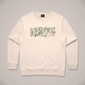 Birds of a Feather Womens Sweatshirt - Ivory