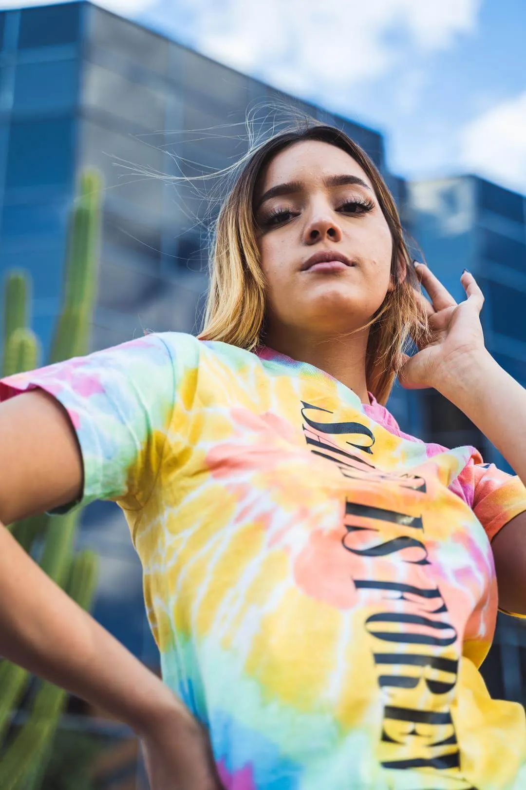Black Sauce Is Forever (Vertical Big) | Airy Spiral Tee (LOVE Sleeve)