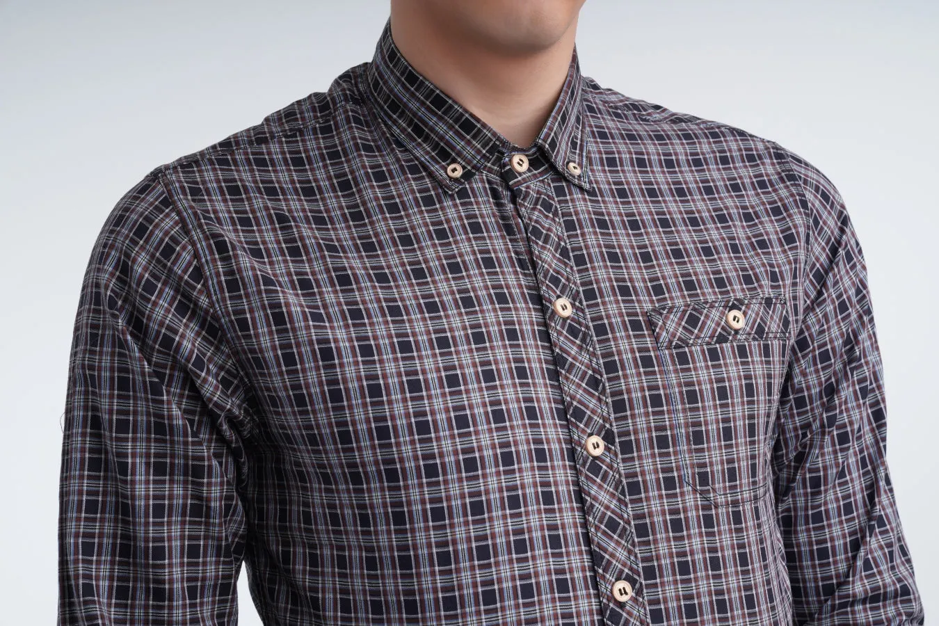 Black Tartan Shirt