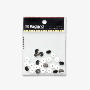 Blazer Buttons 15mm (25pack)