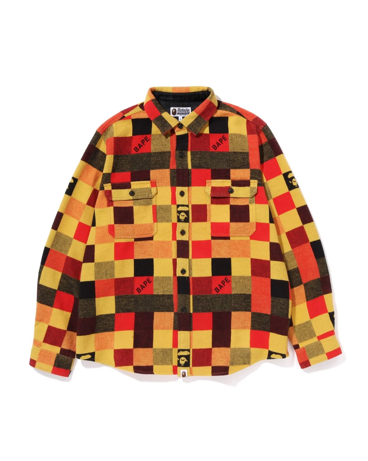 Block Check Relaxed Fit Shirt