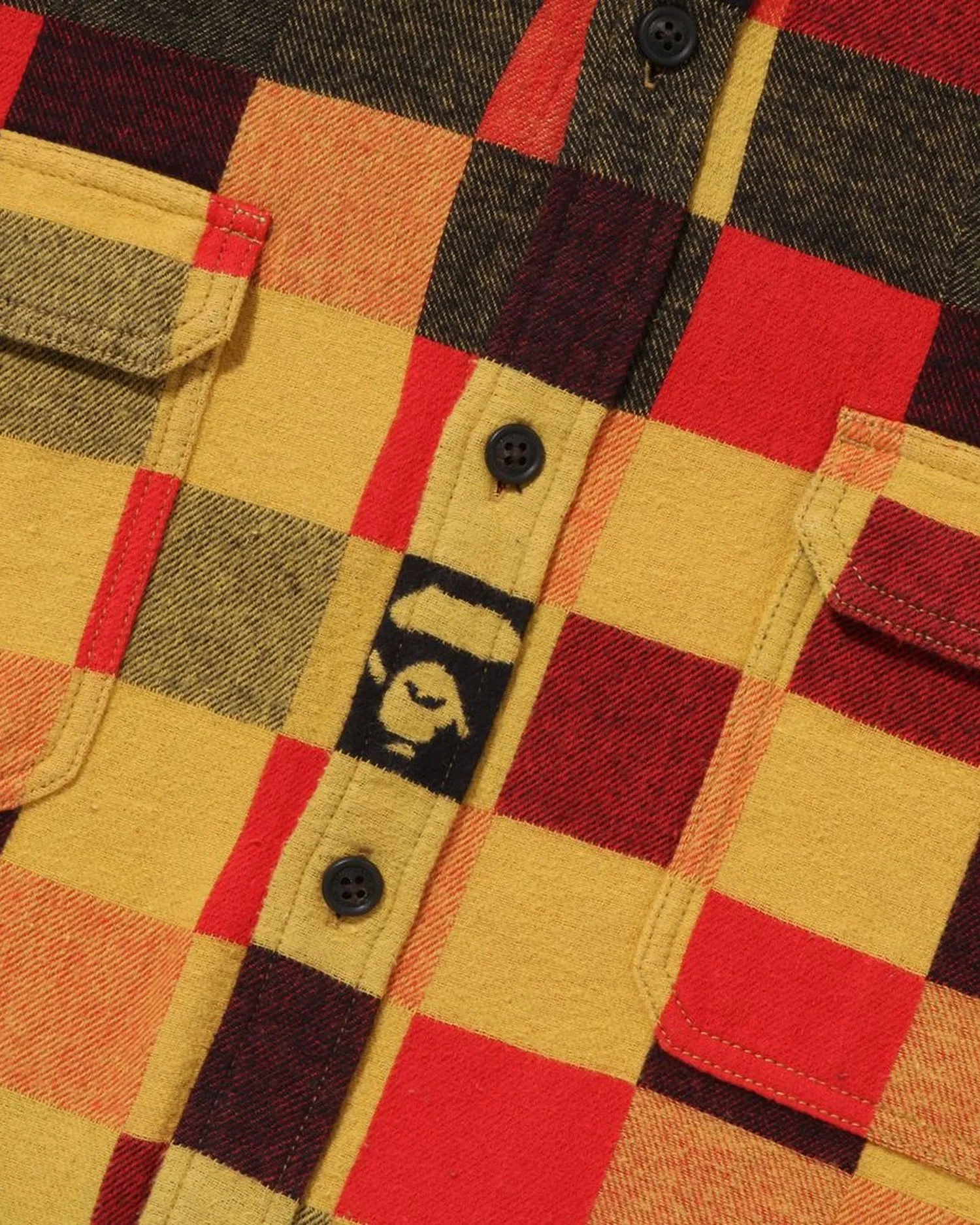 Block Check Relaxed Fit Shirt