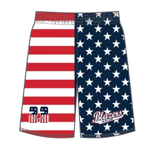 Boch Blazers USA Sublimated Shorts