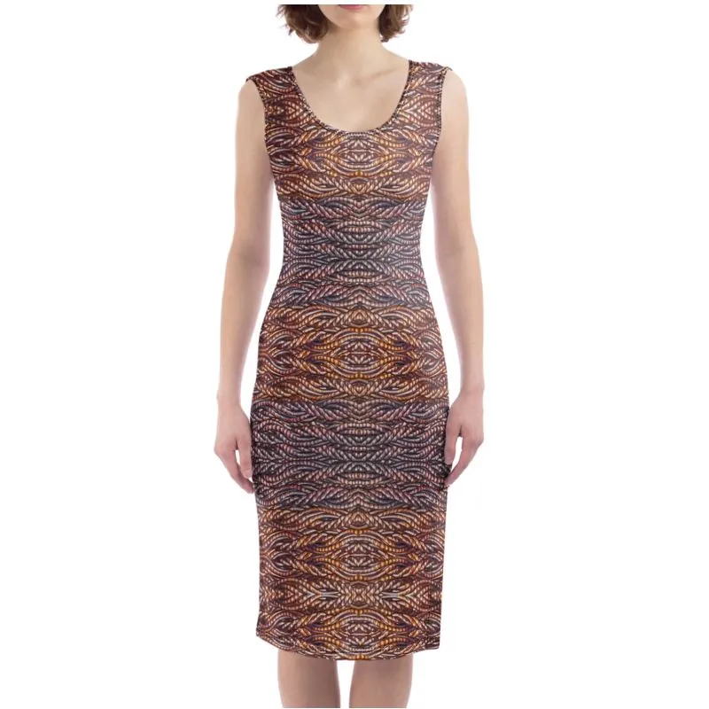 Bodycon Dress (Her/Muliebris)(Grail Hearth Core Copper Fabric) RJSTHS2022 RJS
