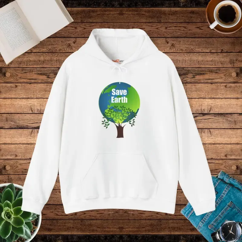 Bold Unisex Heavy Save Earth Sweatshirt