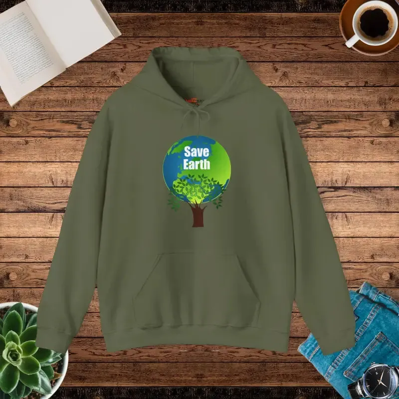 Bold Unisex Heavy Save Earth Sweatshirt