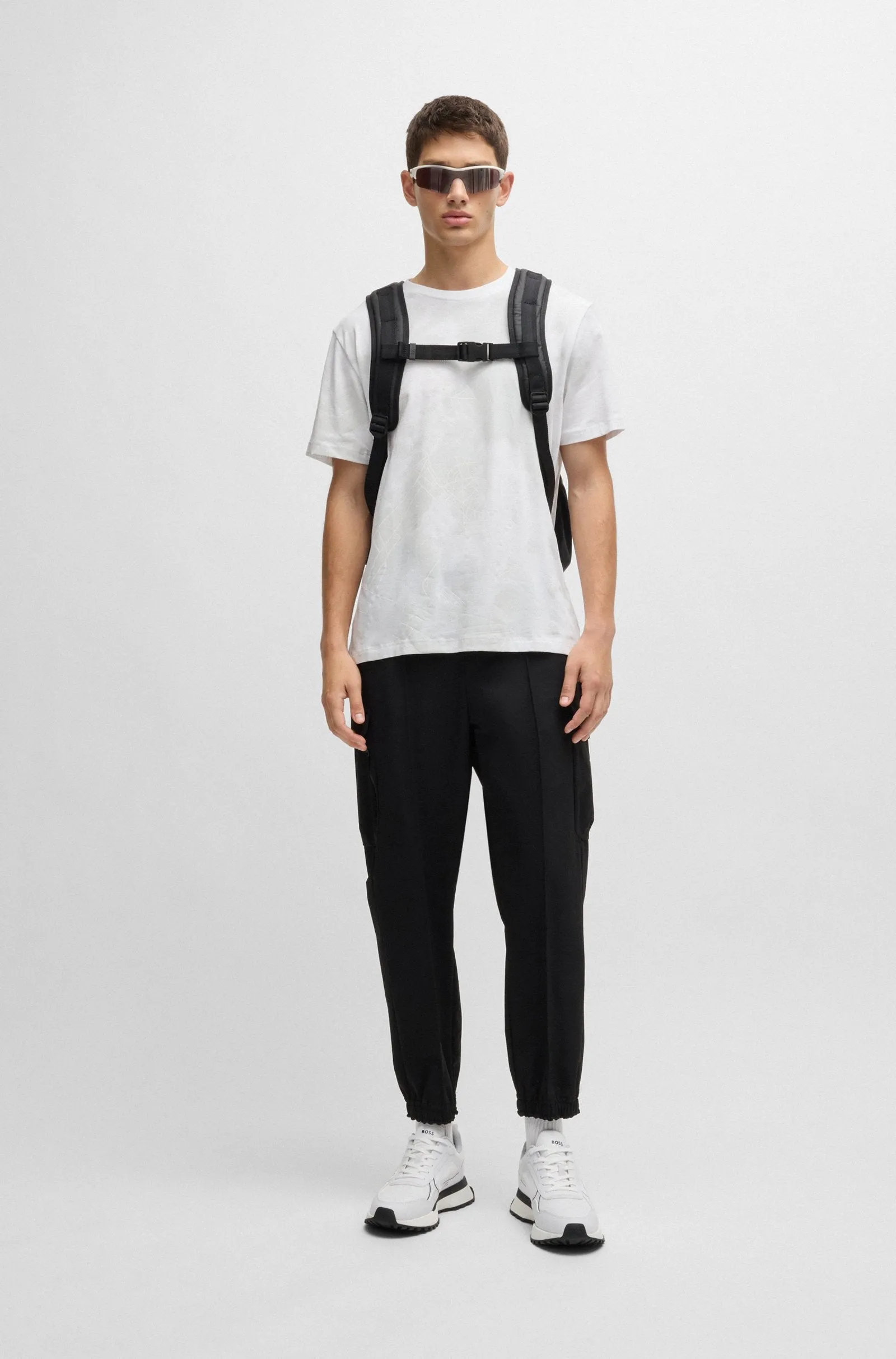 BOSS T-Shirts Relaxed Fit in Cotton Mix - TEE 6 10267889 01-50532432