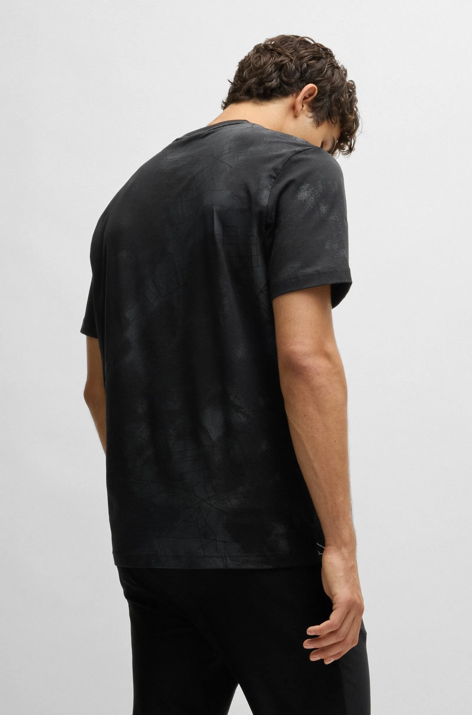 BOSS T-Shirts Relaxed Fit in Cotton Mix - TEE 6 10267889 01-50532432