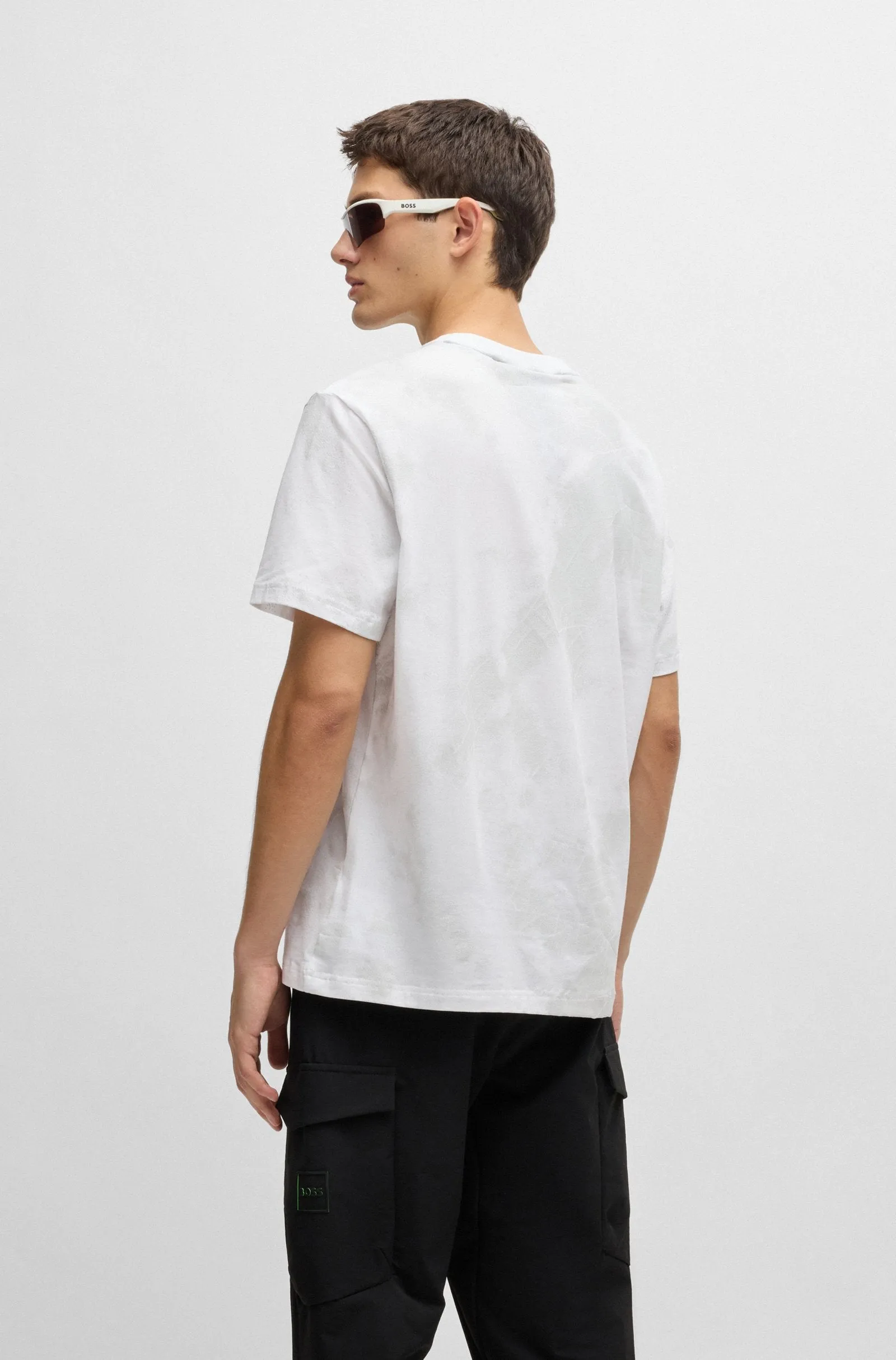 BOSS T-Shirts Relaxed Fit in Cotton Mix - TEE 6 10267889 01-50532432