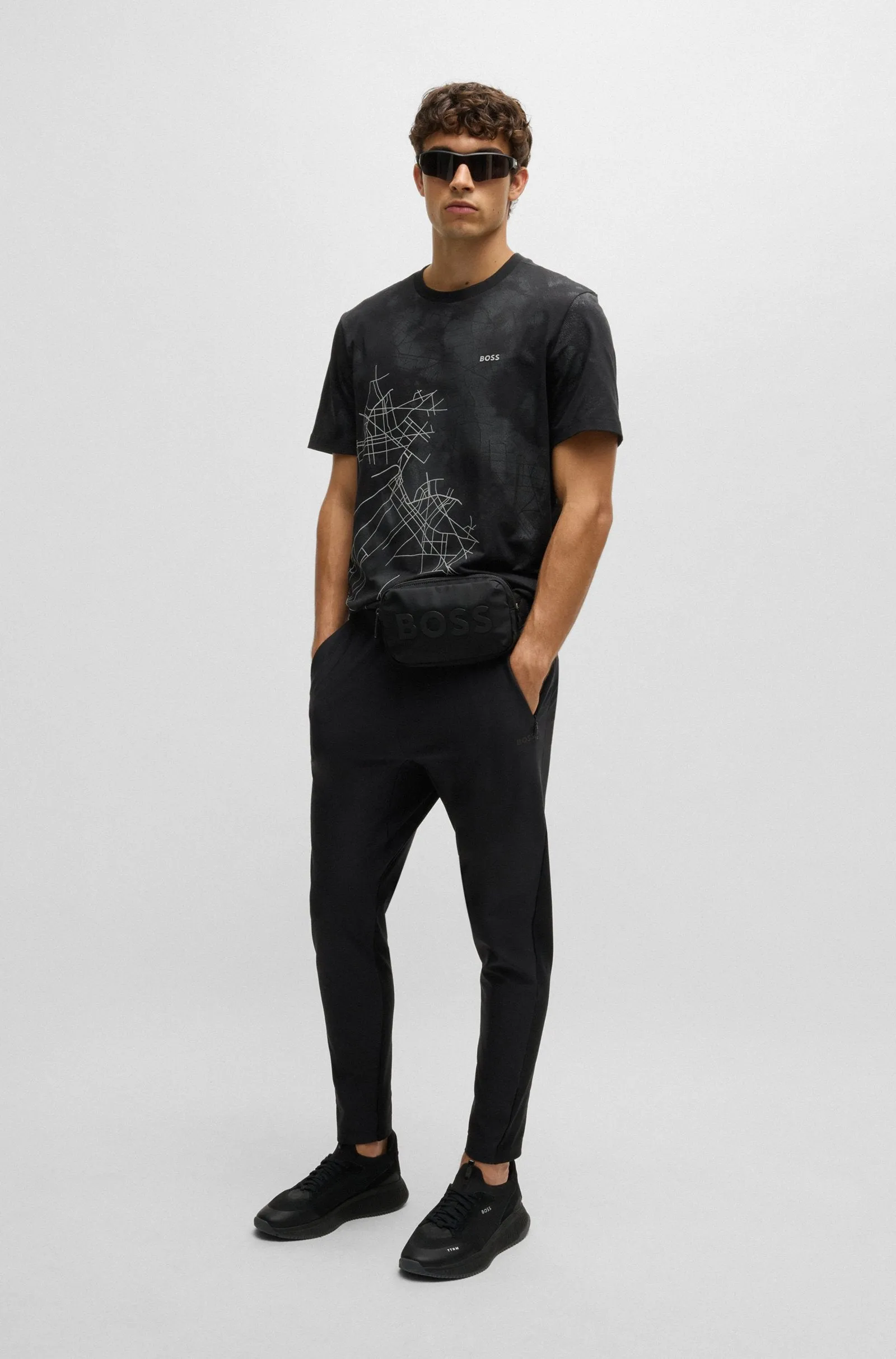 BOSS T-Shirts Relaxed Fit in Cotton Mix - TEE 6 10267889 01-50532432