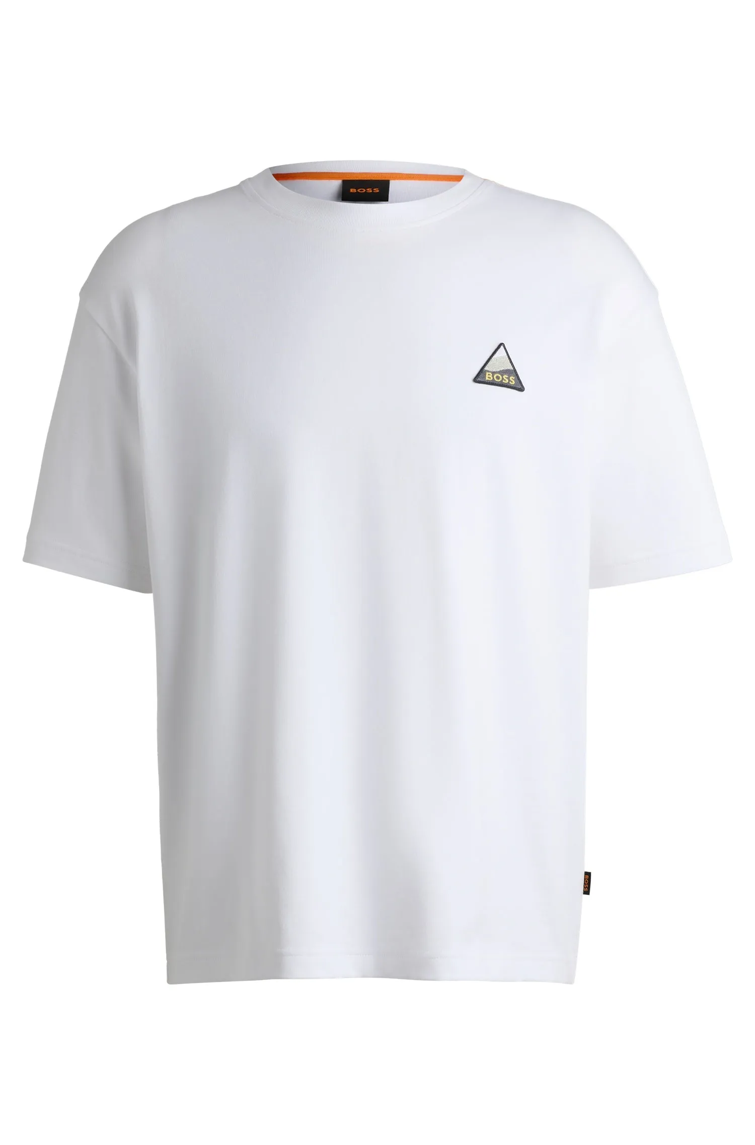 BOSS T-Shirts Relaxed Fit in Cotton - TE_FISHPATCH 10260136 01-50539195