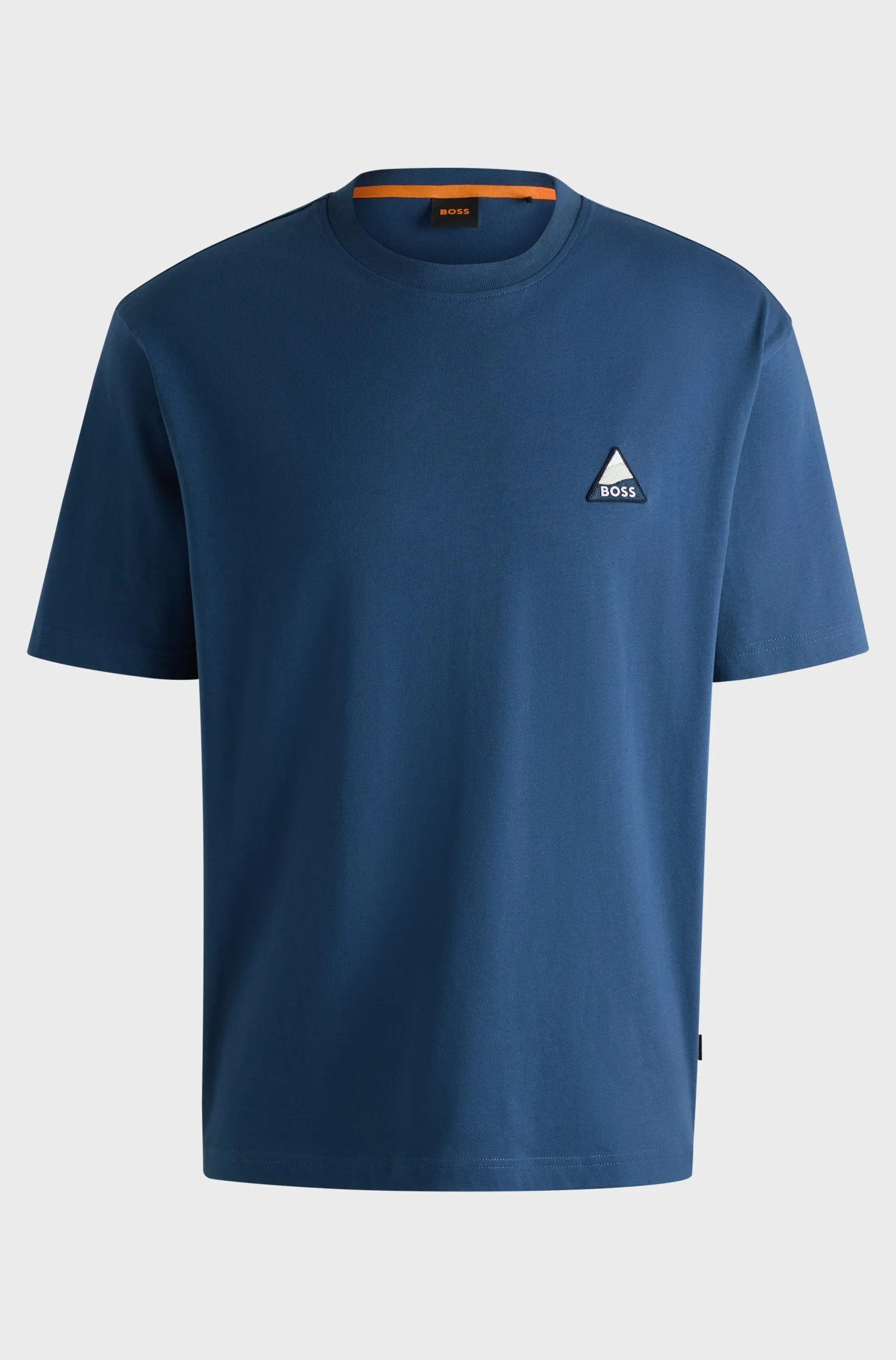 BOSS T-Shirts Relaxed Fit in Cotton - TE_FISHPATCH 10260136 01-50539195