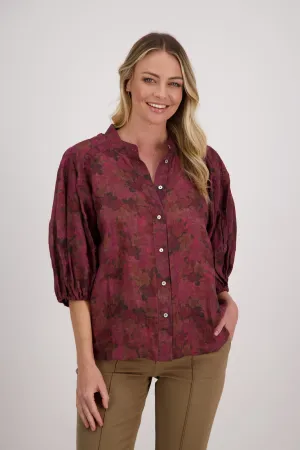 Briarwood Harlow Top - Plum Floral