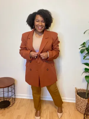 Brown Blazer